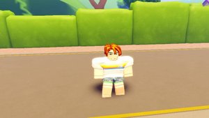 Играю в выкопай задний двор в Roblox