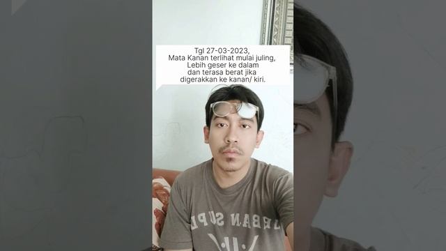 Sembuh dari Diplobia : Pandangan Ganda/ Doble Vision. Terapi diplopia