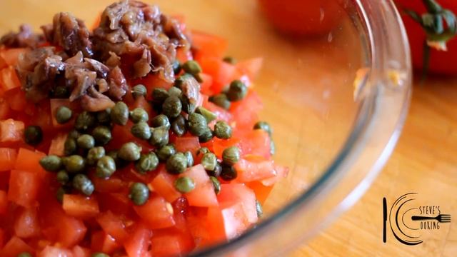 Pan-Fried Haddock with Shrimp Lemon Quinoa and Tomato-Anchovy Salsa смотреть онлайн