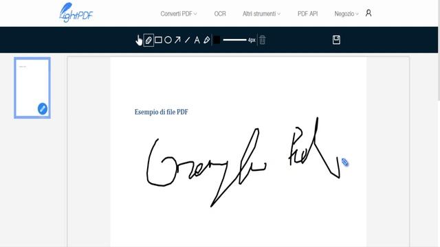 Convertire File Word in PDF online *GRATIS* - LightPDF file editor