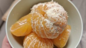 деревенский перекус, мандарины