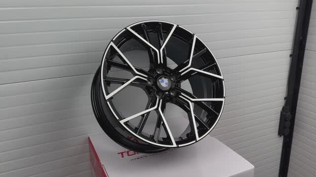 Диски CN Forged 1222 19 8.5J вес 11,2kg Black Machined Face