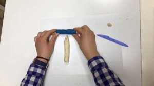 Лепим молоток из Play doh(English art)
