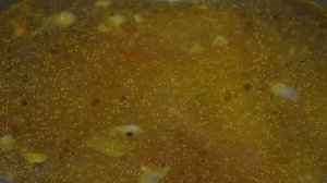 Простой постный суп из нута