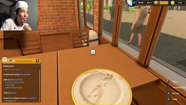Bikin restoran kebab bareng Chef Zuna - Kebab Simulator : Prologue Indonesia