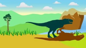 Веселые Динозаврики: Тираннозавр Рекс против Кархародонтозавра