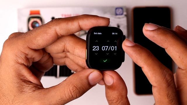 How to Change Date on T800 Ultra Smart Watch смотреть онлайн