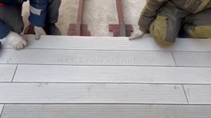 Укладка полимерпесчаной доски | Производитель RPK - Rostpolikraft