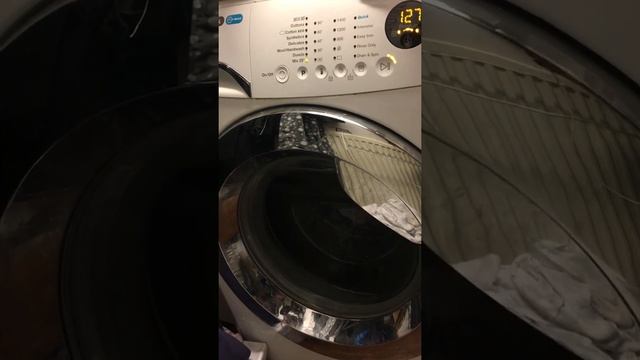 Zanussi Lindo300 ZWF91483WH - very unbalanced service mode spin (vertical camera) смотреть онлайн