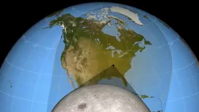 Так выглядит солнечное затмение со стороны Луны
