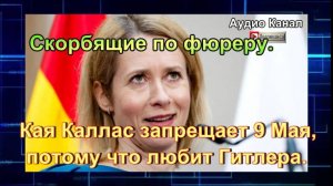 Скорбящие по фюреру. Кая Каллас запрещает 9 Мая, потому что любит Гитлера