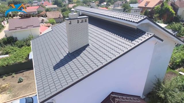 Металлочерепица Rokua Z-lock (металл 0,5мм Germany). смотреть онлайн