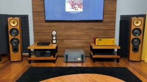 Тест clone Krell KSA 50 mk II, настроен в класс А. B&W 803 nautilus Singxer SDA - 2