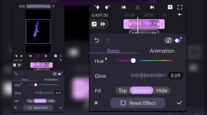 Neon Light Border Line Create Tutorial ( motion ninja ) Tutorial.