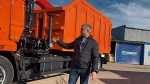 Ломовоз на шасси КАМАЗ 65115-3094-48 с КМУ