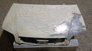 Как снять при помощи смывки лкп с капота