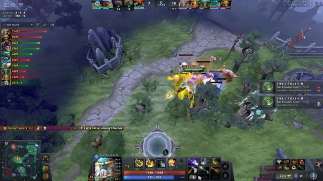 TI13 - Phantom Lancer Dota 2 7.33 Miracle with Dispenser - Bali Major смотреть онлайн