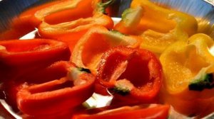 Мини перцы с начинкой