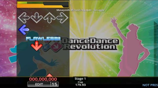 [DDR EDIT] Struggle / Masayoshi Minoshima(ALR) (Lv. 15) смотреть онлайн