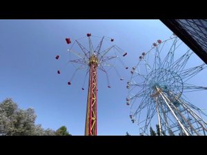 Сочи Лазаревское парк карусель цепочки высота 32 метра