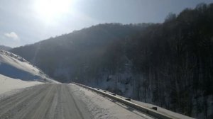 Зимняя дорога Санаторий Россия Белокуриха