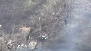 Российский танк ворвался на позиции укров и обратил вражескую пехоту в паническое бегство, 04.2023