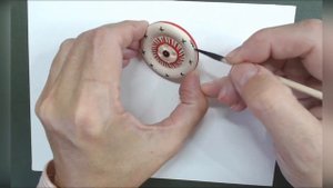 Фрагменты уроков онлайн-курса "Азбука мезенской росписи"