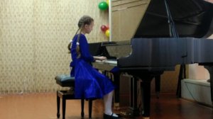 М.Мошковский Этюд соч.91 номер1. Исполняет Иванова Маргарита 13 лет, 6 класс