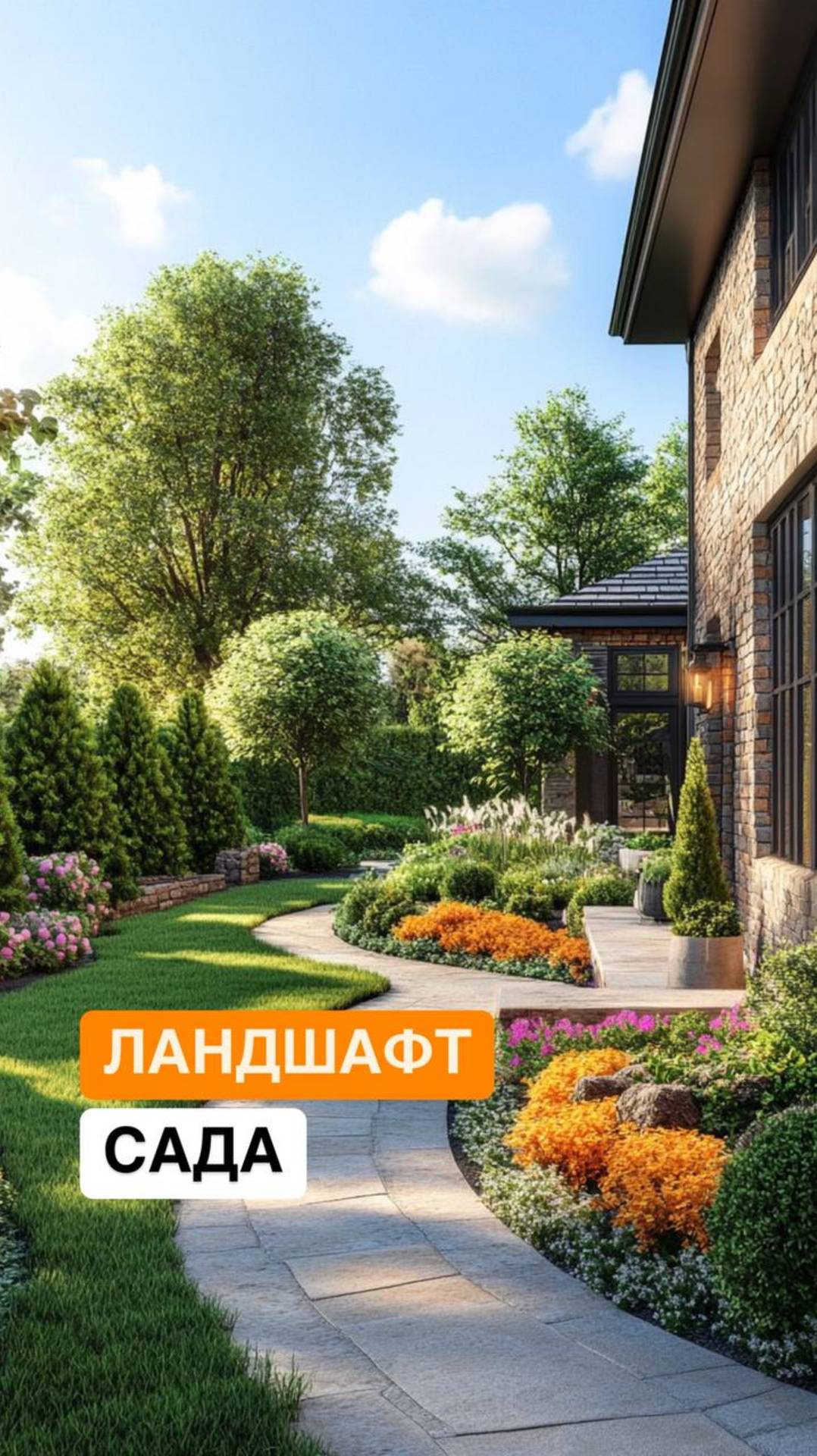 Ландшафт сада: всё по проекту