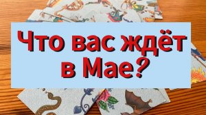 ЧТО ВАС ЖДЕТ В МАЕ_ гадание пасьянс Tarot Reading