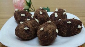 Пирожное картошка без сгущённого молока