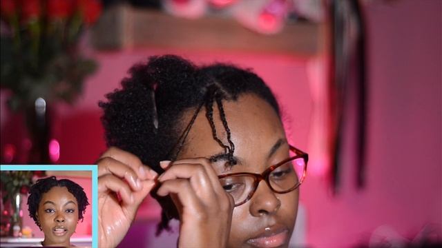 How to get fluffy, full mini twists on natural hair. A step-by-step tutorial. смотреть онлайн