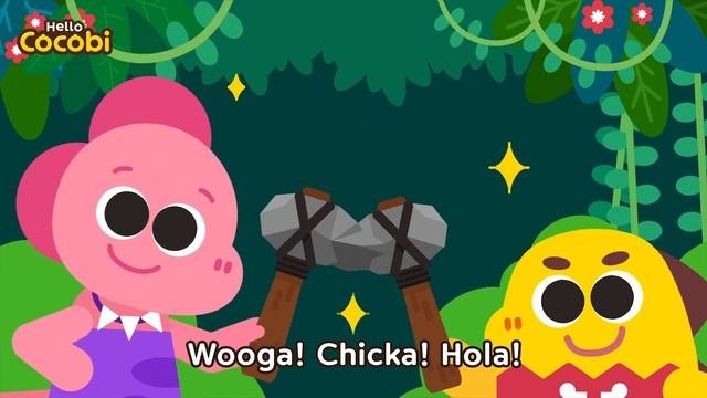 😈Spiky Horns! Dinosaur Songs For Kids | Carnotaurus Tyrannosaurus | Hello Cocobi