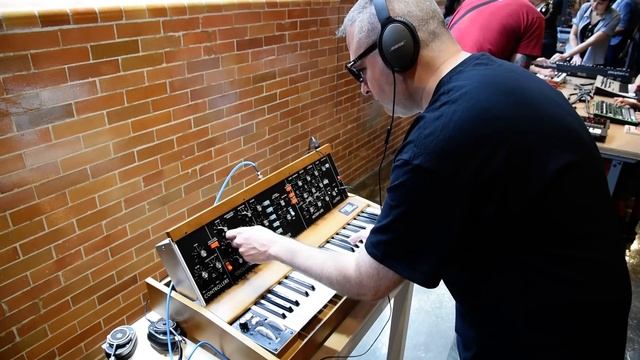 Minimoog Model D Reissue 2016 First Sounds! (Raw Footage) смотреть онлайн