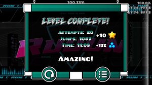 Ruuun 100% | Geometry Dash | Hard Demon