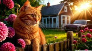 Классное видео о рыжем коте-191 выпуск.