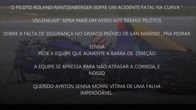 HOMENAGEM A AYRTON SENNA 19 ANOS SEM A. SENNA смотреть онлайн