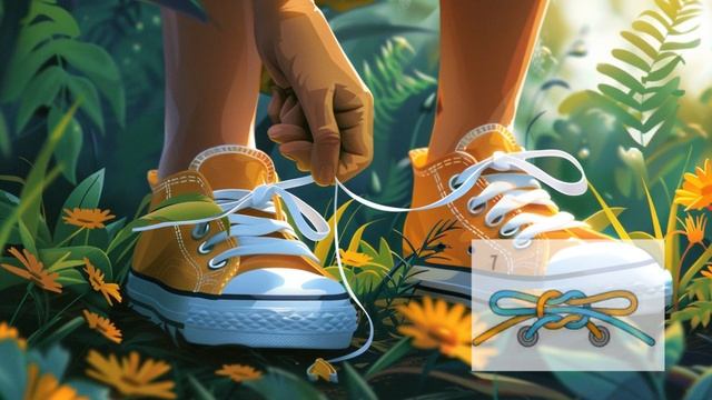 #Учимся завязывать шнурки весело: #детскоевидео с песенками и играми. Завязываем шнурки и считаем.