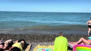 Лазаревское пляж массаж и море