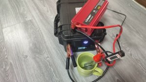 Lifepo4  аккумулятор для рыбалки, охоты и  кемпинга . Лучший акамулятор что я видел ! Тестирование!