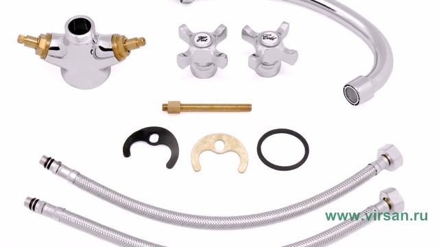 Смеситель на кухню SAS 7005 (H509) 1/2" смотреть онлайн