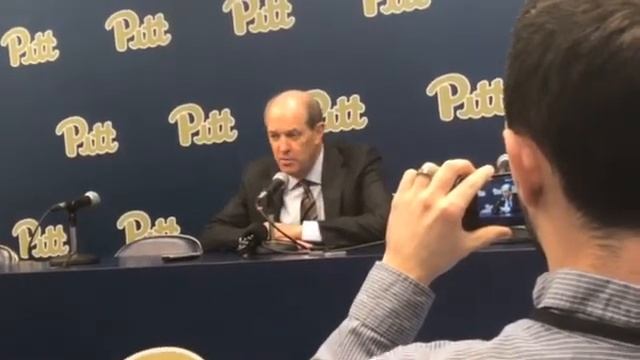 Pitt coach Kevin Stallings talks after loss to Miami смотреть онлайн