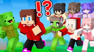 Сильные парни спасаются от девичьего апокалипсиса - майнкрафт мультфильм