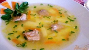 Суп картофельный с кукурузной крупой