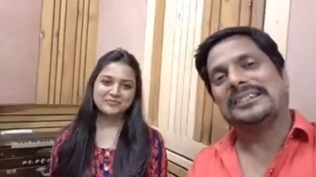 Studio Recording... Damodar Raao Vinti Singh Kumar Sanu Studio Hindi Sad Song