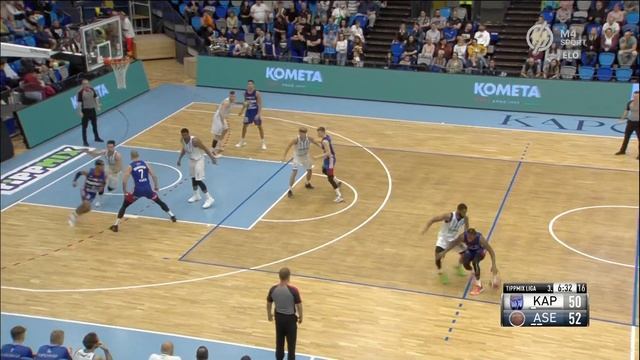 Kometa-Kaposvári KK - Atomerőmű SE: 87 - 85 смотреть онлайн