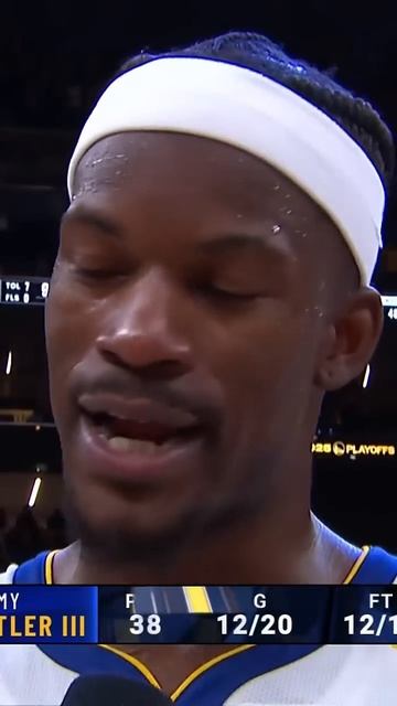 Jimmy Butler reflects on the Warriors win over the Grizzlies
