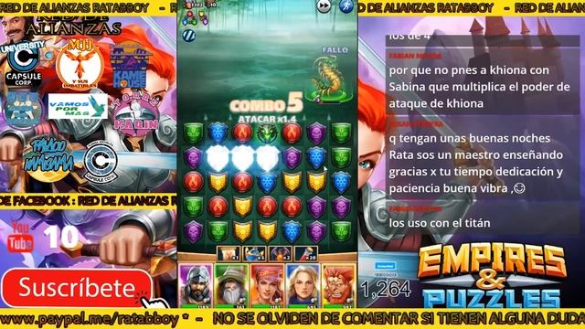 Empires & Puzzles ATLANTIS TEMPORADA 2 NIVEL 16 смотреть онлайн