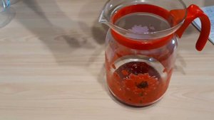 Клюквенный морс. Очень вкусный и полезный. Рецепт.