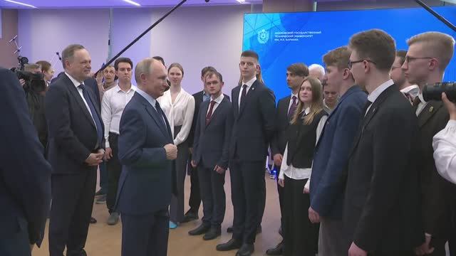 Общение со студентами МГТУ им. Н.Э.Баумана